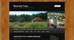 Desktop Screenshot of bieszczadytramp.pl